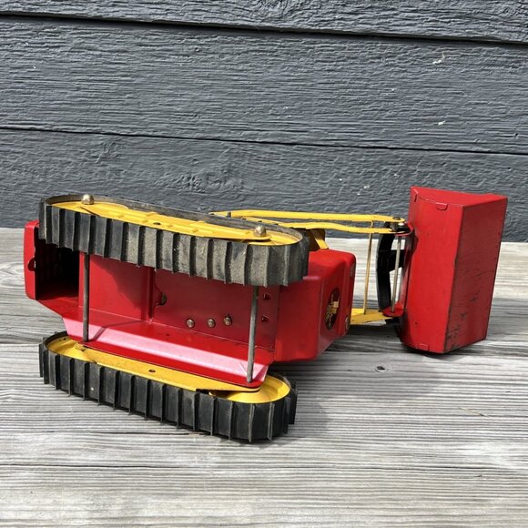 1950s? Nylint Payloader Tractor Shovel No. 3100, Original Paint- Works - Picture 10 of 16